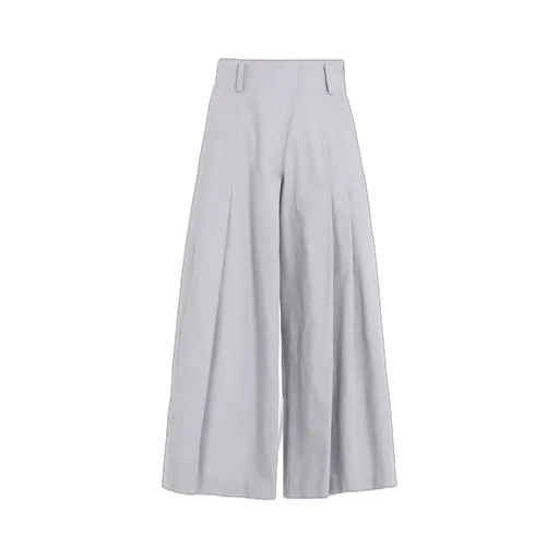 [Y's Born Product] Cotton Twill Random Tuck Pants