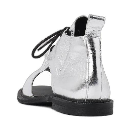 Soft Leather Drape Sandals