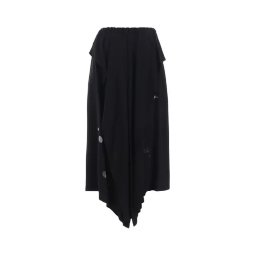 Cu/Ry Gabardine Dot Front Tied Pants