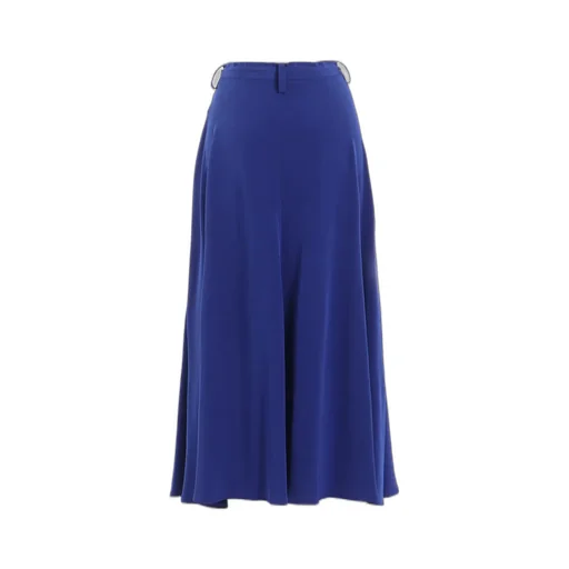 Crepe De Chine Front Panel Pocket Skirt