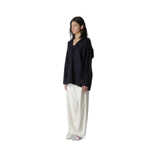[Y's Born Product] Thin Cotton Twill Hoodie Pull Over