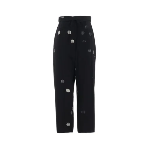 Cu/Ry Gabardine Dot Hight Waist Pants
