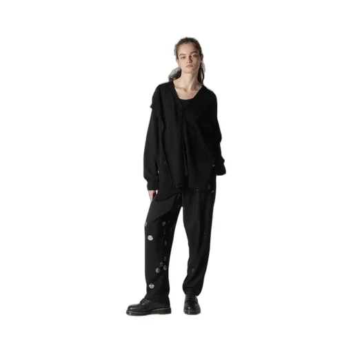 Cu/Ry Gabardine Dot Hight Waist Pants