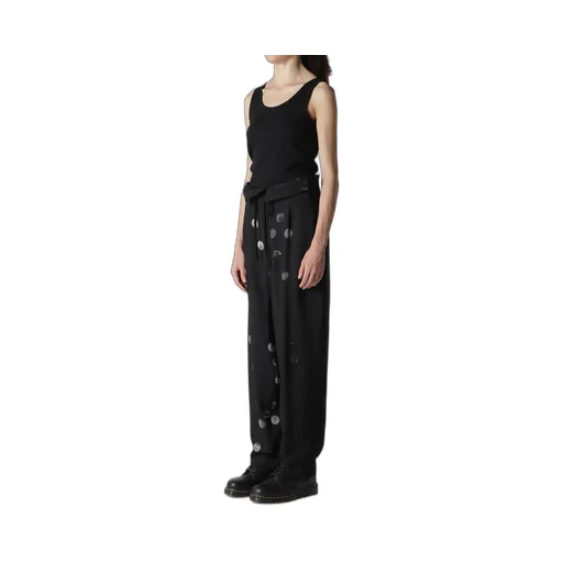 Cu/Ry Gabardine Dot Hight Waist Pants