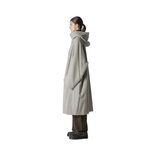 Airy Mosser Long Cape Coat