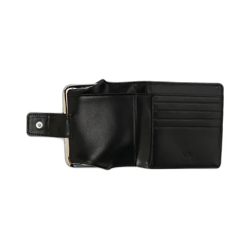 Glossy Smooth Leather Small Wallet