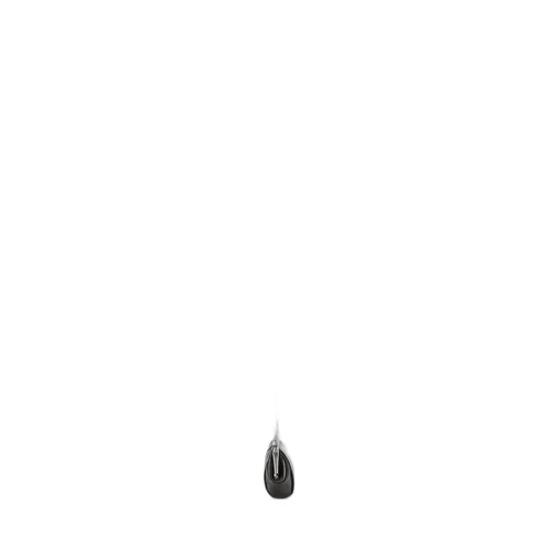 Semi-Gloss Smooth Leather Clasp Necklace M