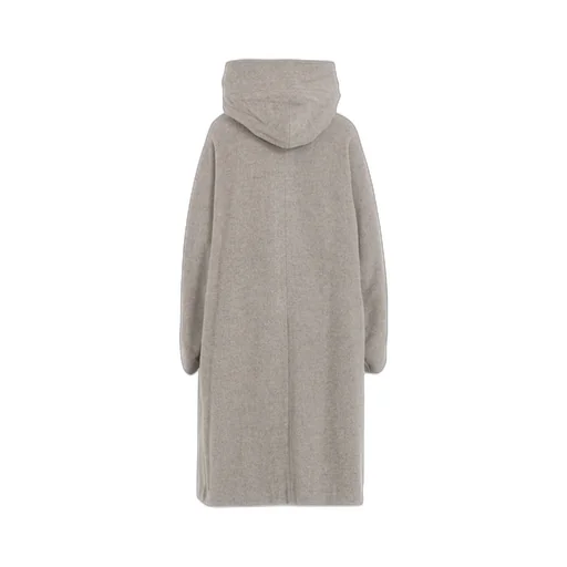 Airy Mosser Long Cape Coat