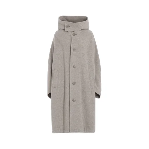 Airy Mosser Long Cape Coat