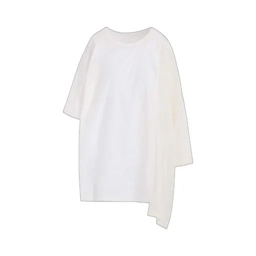 Crepe De Chine Left Drop Blouse