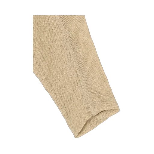 Leno Cloth Shawl Collar Long Cardigan