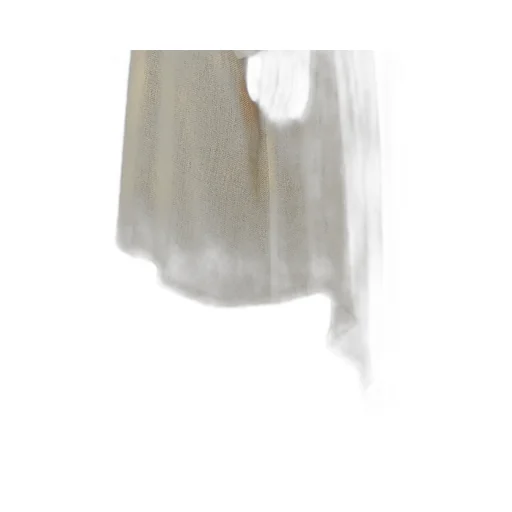 Leno Cloth Shawl Collar Long Cardigan