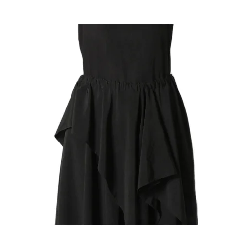 Crepe De Chine Ruffle Pants