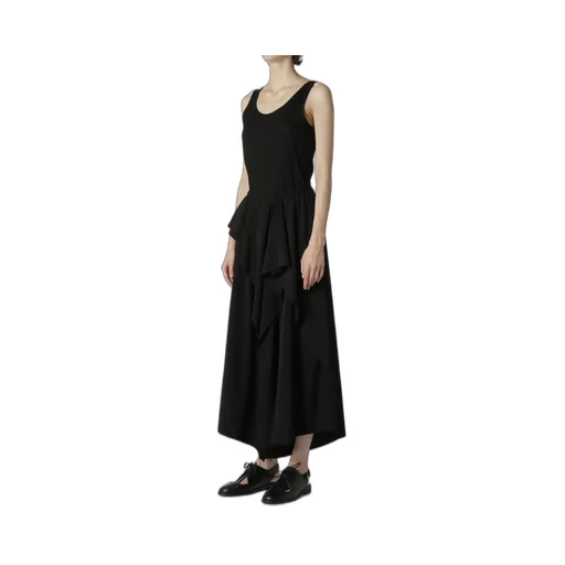 Crepe De Chine Ruffle Pants