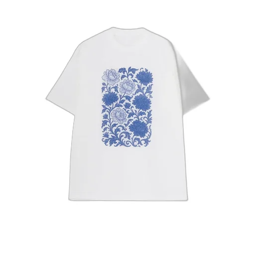 Peony Flower Print T