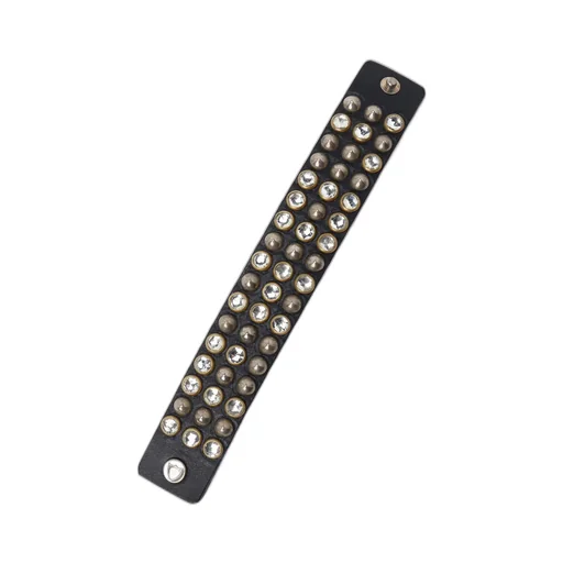Yohji Yamamoto × Htc Studs Wristband B