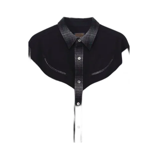 Yohji Yamamoto × Pendleton Plaid Blouse D