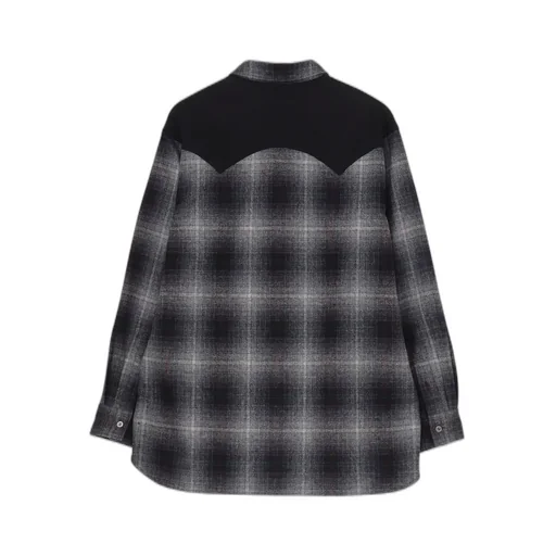 Yohji Yamamoto × Pendleton Plaid Blouse D