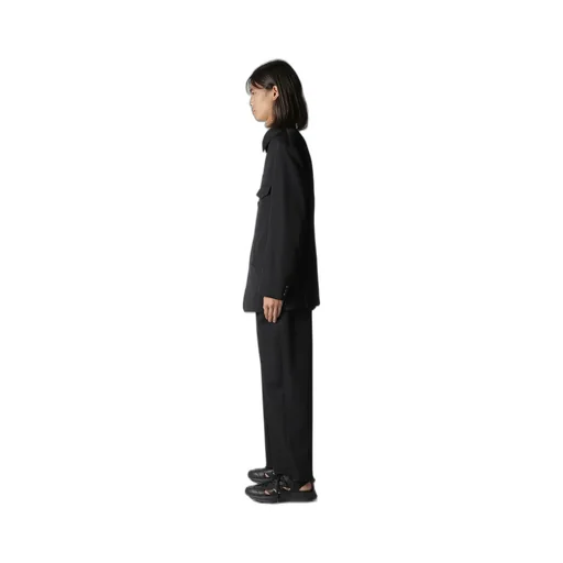 Wool Gabardine Army Jacket