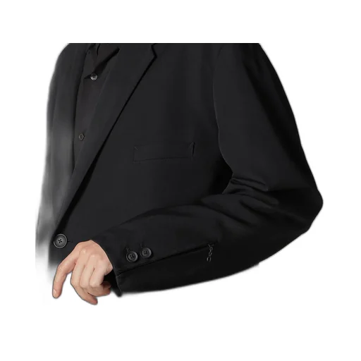 Wool Gabardine Double Button Jacket