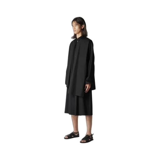 Cotton Broad Gather Double Blouse