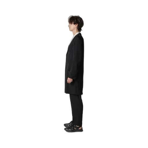 Ta Tuxedo Peaked Lapel Zip Opened Jacket