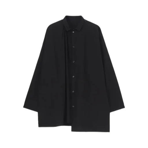 Cotton Broad Gather Double Blouse