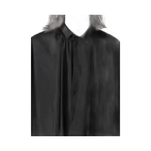 Cotton Broad Gather Double Blouse