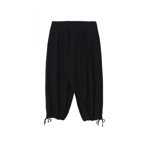 Wool Gabardine Standard Baloon Pants