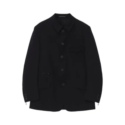Wool Gabardine Army Jacket