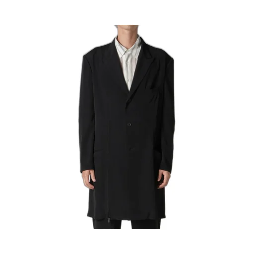 Ta Tuxedo Peaked Lapel Zip Opened Jacket