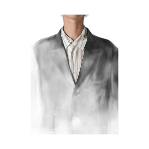 Ta Tuxedo Peaked Lapel Zip Opened Jacket
