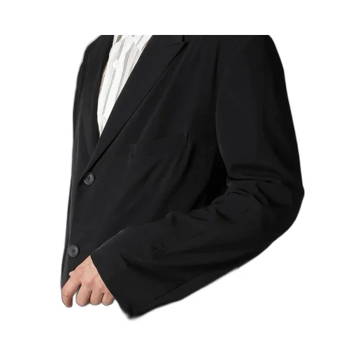 Ta Tuxedo Peaked Lapel Zip Opened Jacket