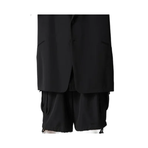 Wool Gabardine Double Button Jacket
