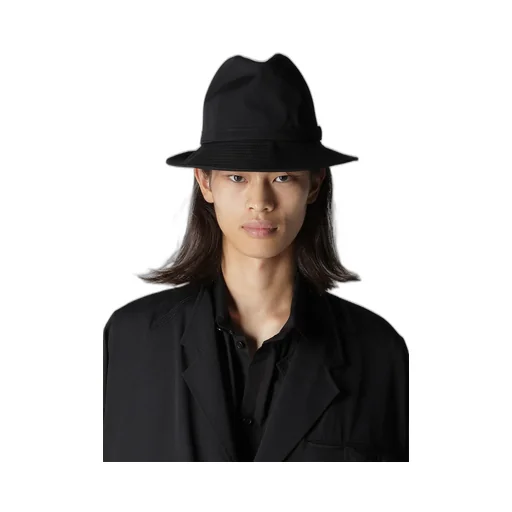 Wool Gabardine Fedora Hat