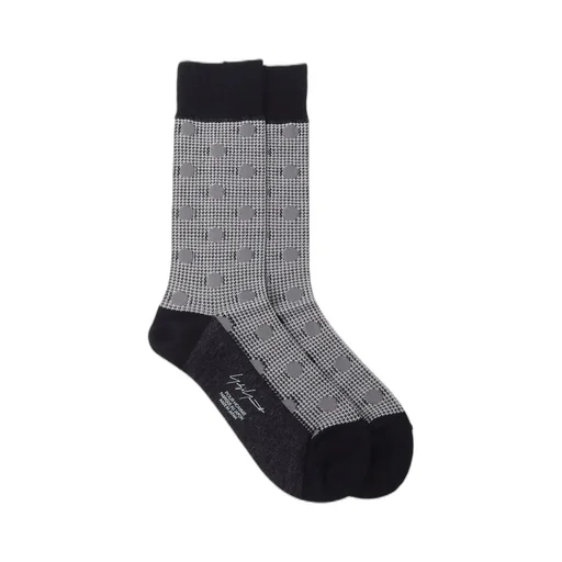 32/-C/Ac/Ny Houndstooth Socks