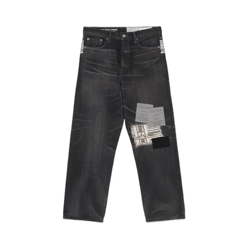 Yohji Yamamoto × Nh Savage Denim Dp Basic Pants