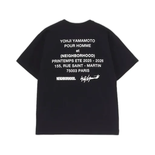 Yohji Yamamoto × Nh Tee Ss-1