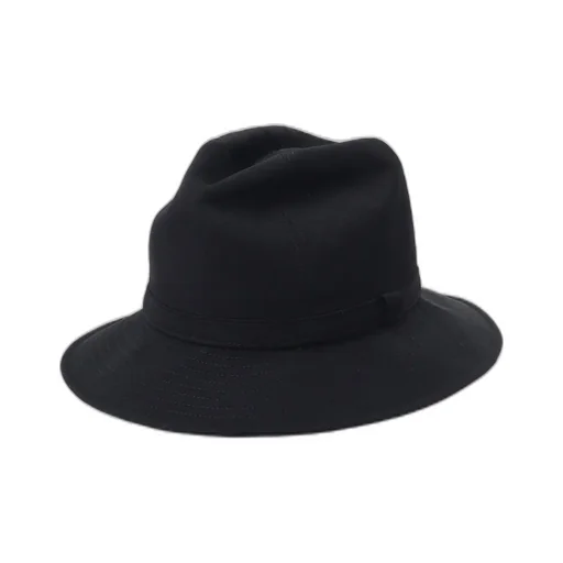 Wool Gabardine Fedora Hat