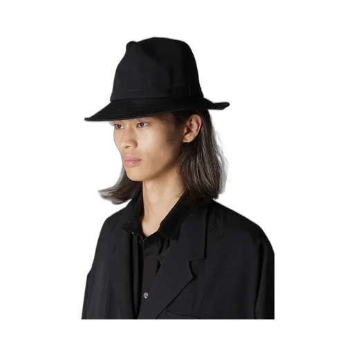 Wool Gabardine Fedora Hat