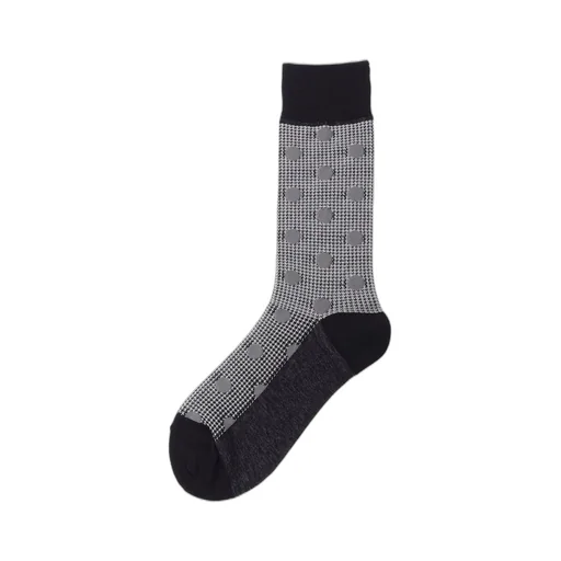 32/-C/Ac/Ny Houndstooth Socks