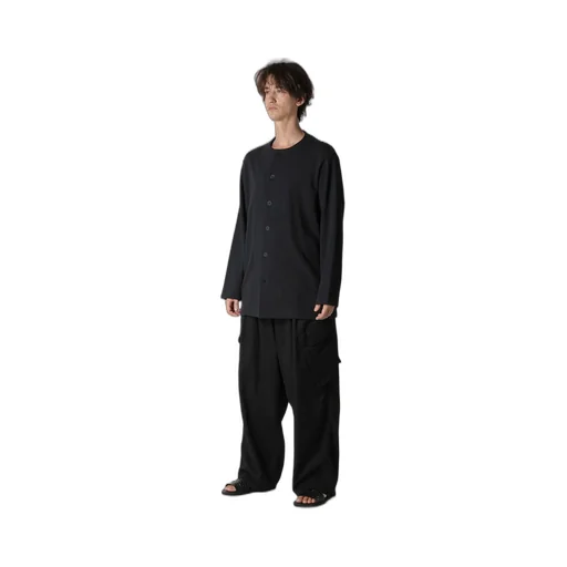 40/20 Mini French Terry Collarless Jacket