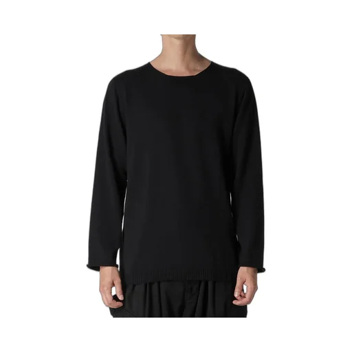Cotton Cashmere Round Neck Po Knit