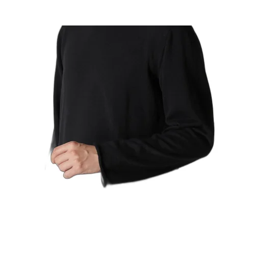 Cotton Cashmere Round Neck Po Knit