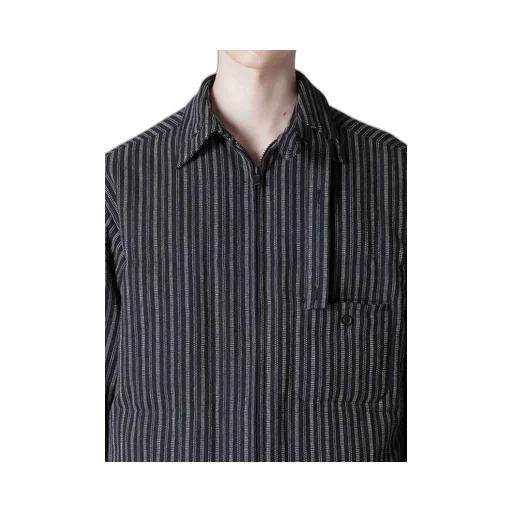 Khadi Cotton Tab Collar Padded Blouse
