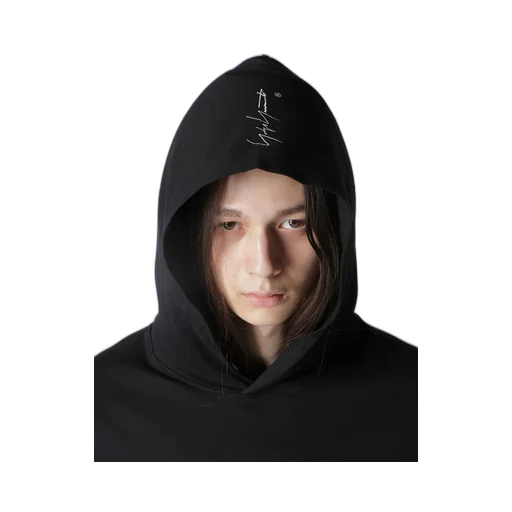 30/- Plain Stitch Hood Signature Print Hoodie