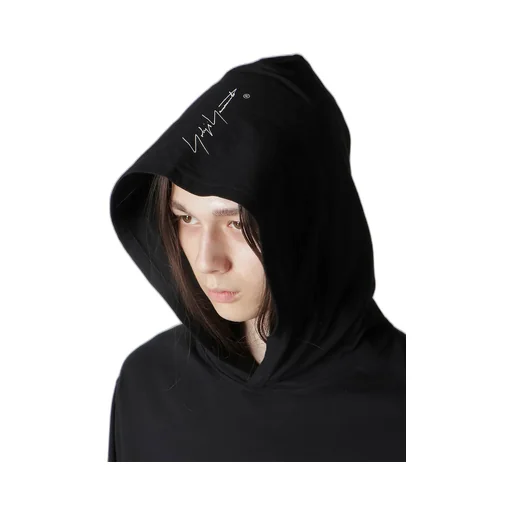 30/- Plain Stitch Hood Signature Print Hoodie