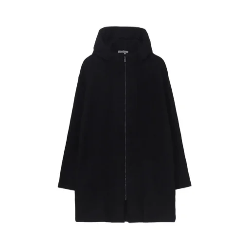 1/12 Wool Jacquard Padded Hoodie