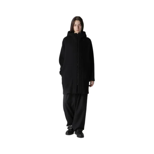 1/12 Wool Jacquard Padded Hoodie