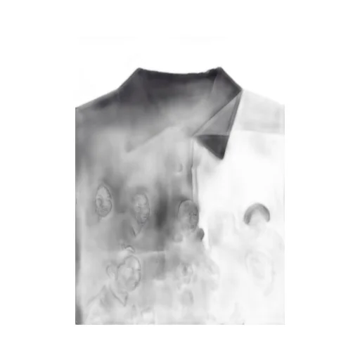 Message For Staffs Printed Padded Blouse